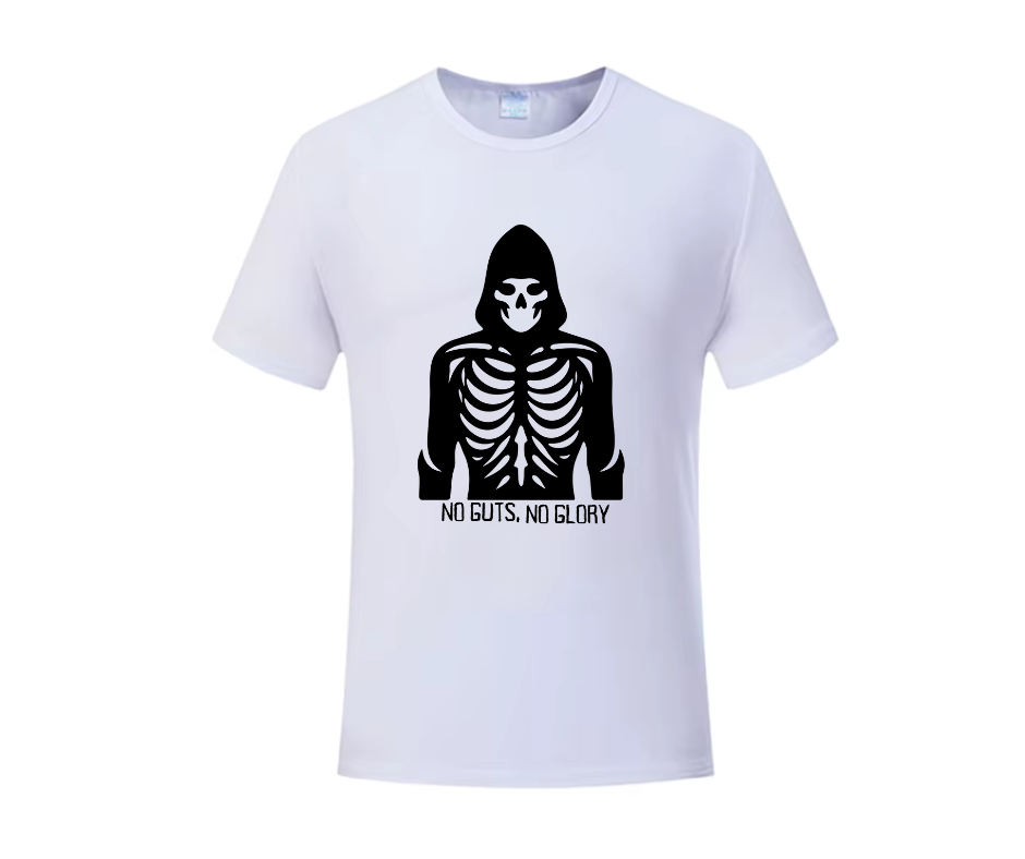 Holloween Tshirt No Guts, No Glory